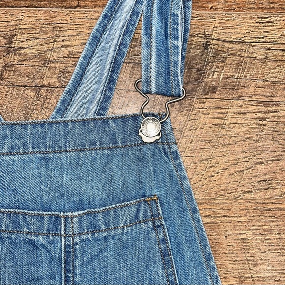 American Eagle Denim Shorts Overalls - Picture 3 of 14